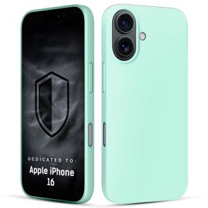 Etui silikonowe z MagSafe na Apple iPhone 16 - 3mk HARDY® Mellow MagCase™ Teal