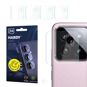 Szkło na obiektyw aparatu do Xiaomi 14 - 3mk HARDY® Fusion Lens Protection™