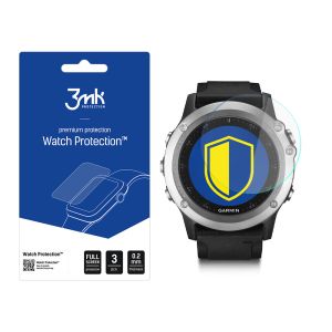 Szkło ochronne na ekran smartwatcha Garmin Fenix 3 - 3mk Watch Protection