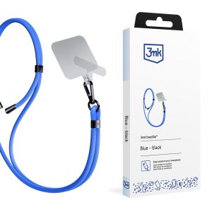 Smycz do smartfona 3mk EasyClip Blue (black)