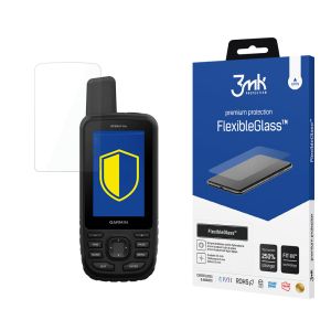 Nietłukące szkło hybrydowe na Garmin GPSMap 66S - 3mk FlexibleGlass