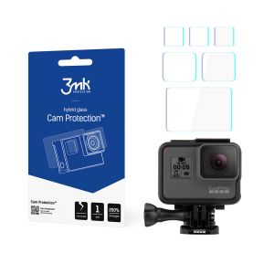 Szkło ochronne na GoPro HERO 5 / HERO 6 / HERO 7 Black - 3mk Cam Protection