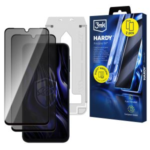 2x Szkło prywatyzujące z aplikatorem na Samsung Galaxy A16 4G / Galaxy A17 5G - 3mk HARDY® Privzone 9H™
