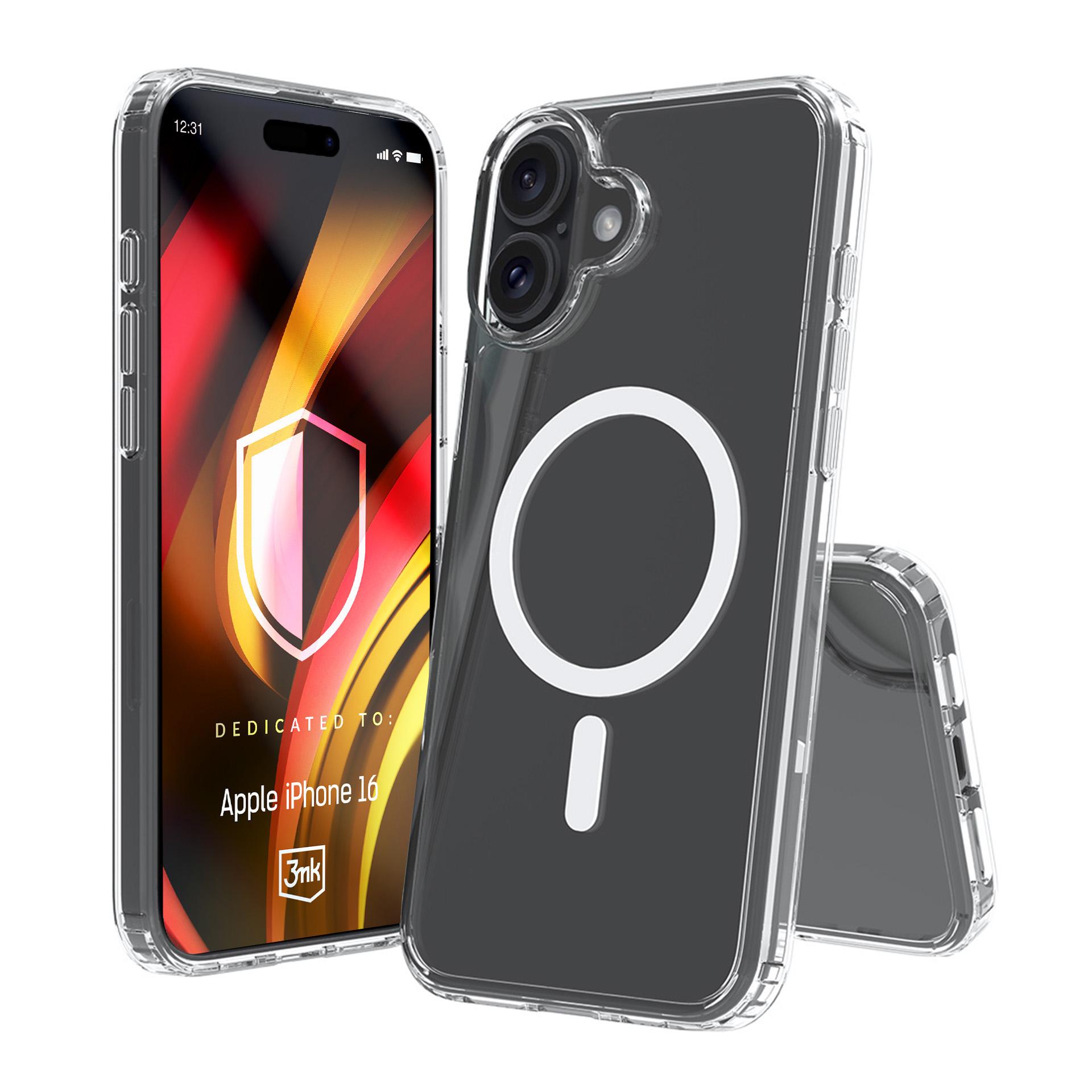 Pancerne etui na Apple iPhone 16 - 3mk HARDY® LiqForce MagCase™