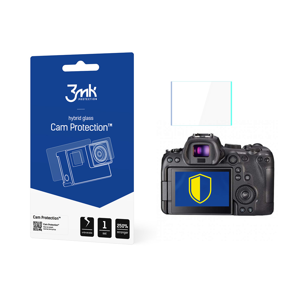 BRUNI Displayschutzfolie Für Canon EOS 6D Mark II - 2er Set, Glasklar & Kratzfest