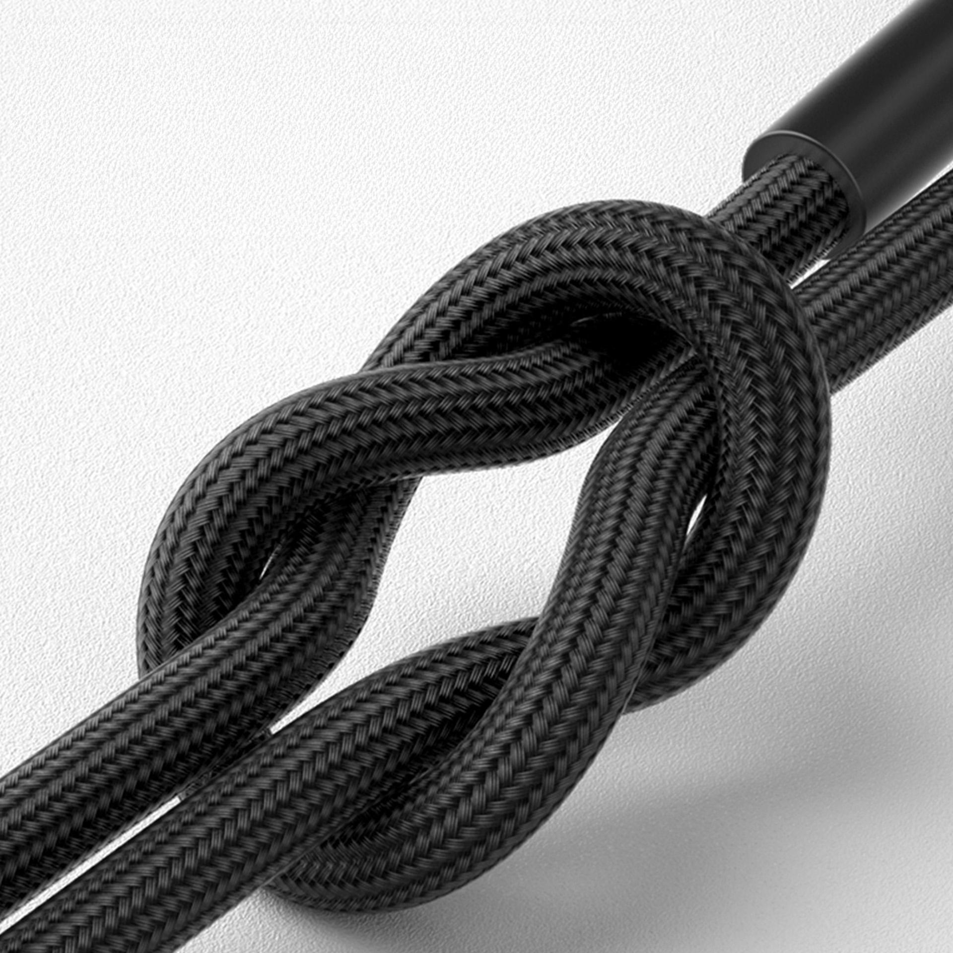 Kabel 2m 60W 20V/3A 3mk Hyper Cable N-SERIES USB-C to USB-C 60W™ Black