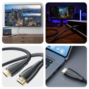 Kable HDMI 2.1 3mk HARDY