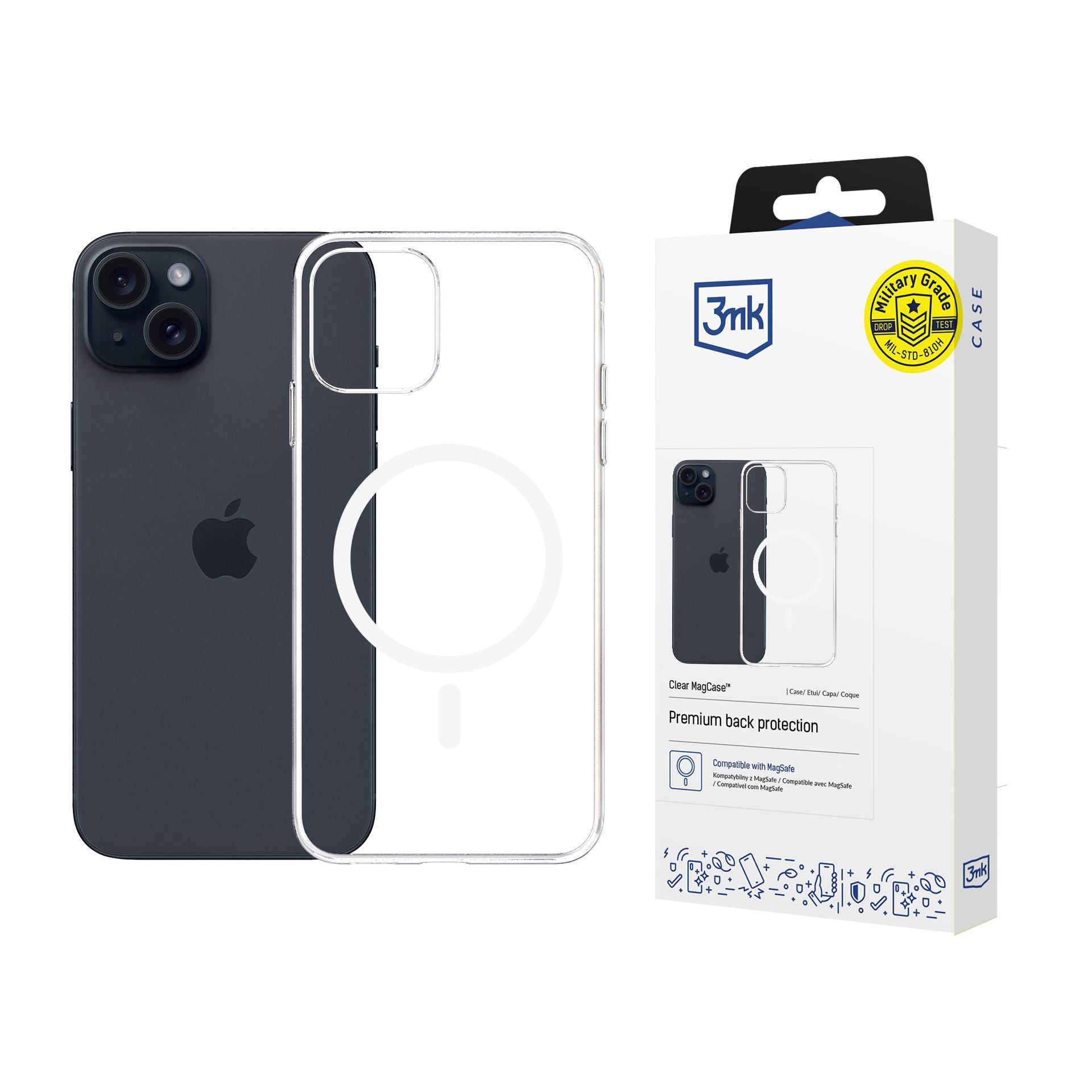 Etui na Apple iPhone 15 - 3mk Clear MagCase