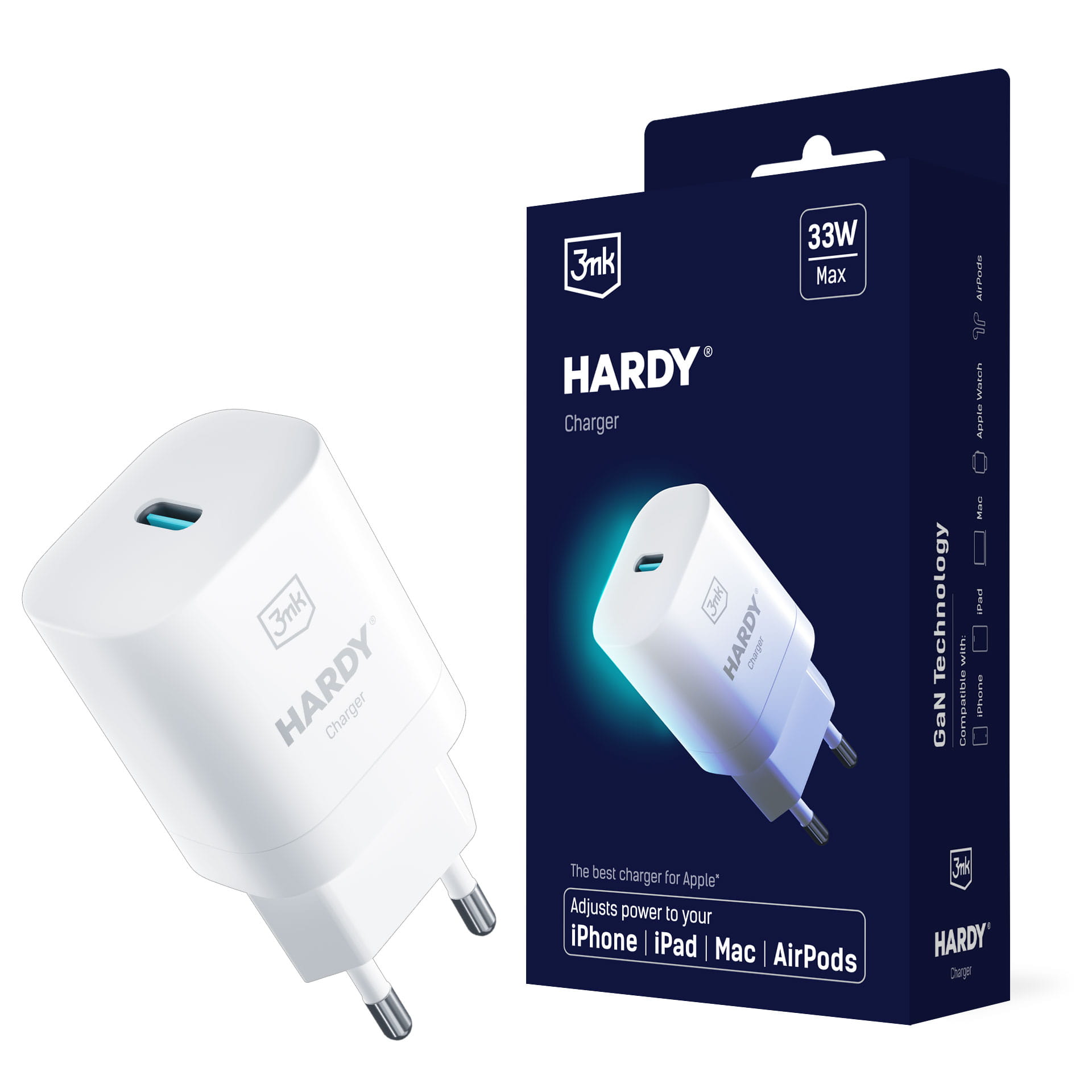 Ładowarka sieciowa 33W - 3mk HARDY® Charger for Apple