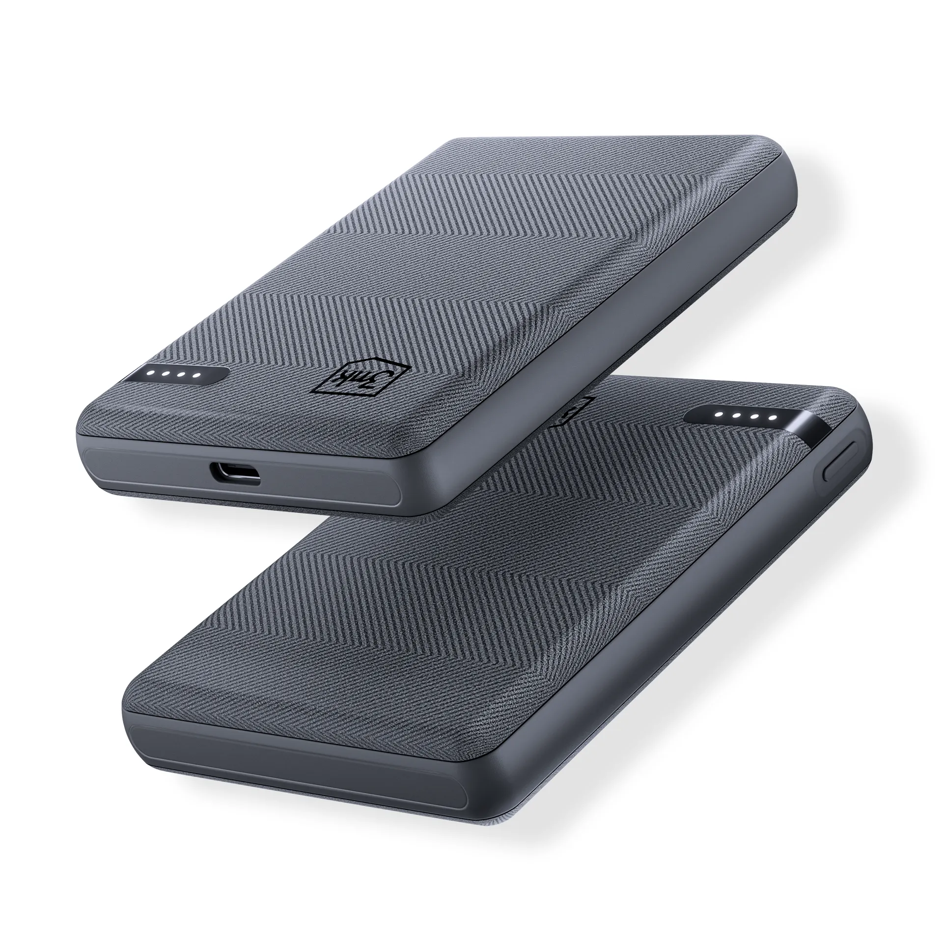 3mk Pocket Powerbank 5,000mAh 12W USB 1C-Grey