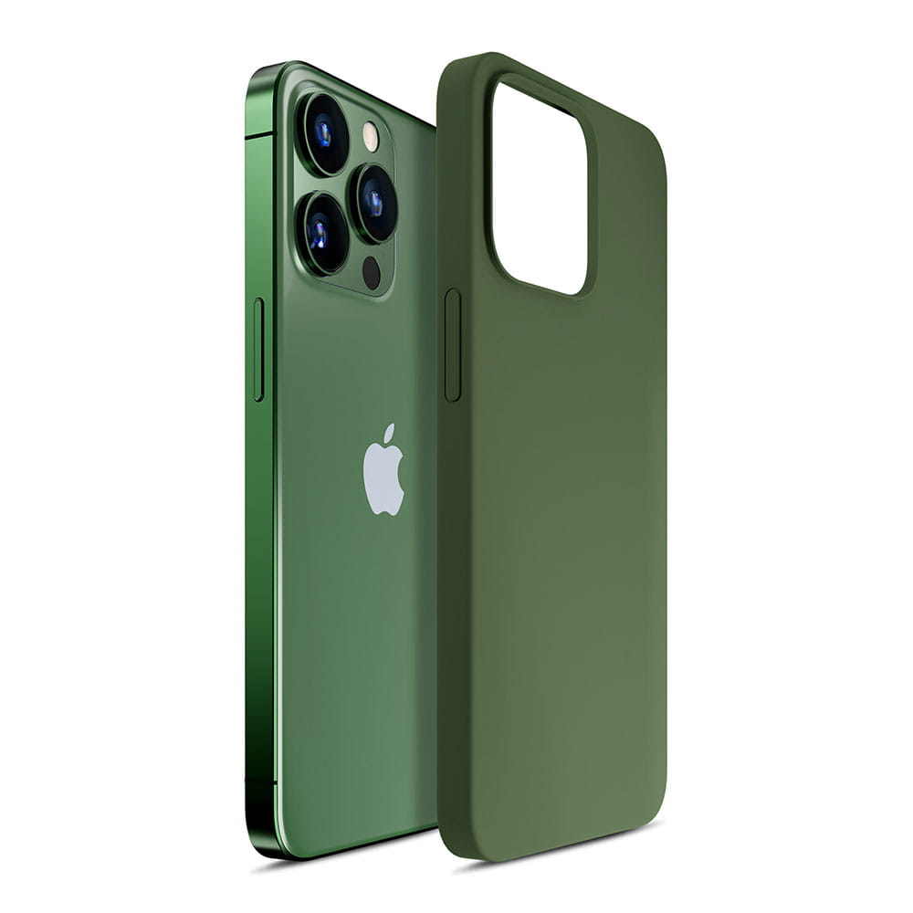 Etui na iPhone 13 Pro Max - 3mk HARDY® Case Alphine Green