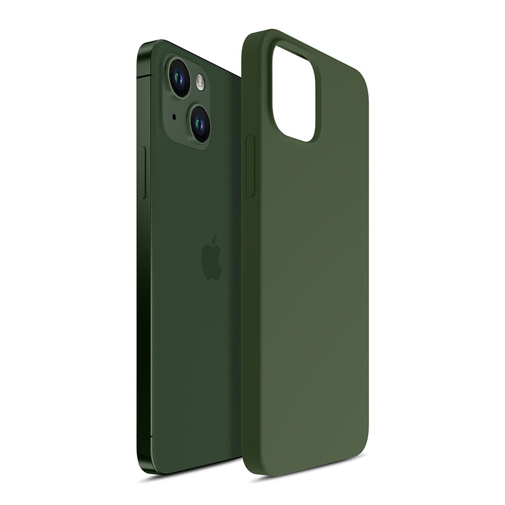 Etui na iPhone 13 - 3mk HARDY® Case Alphine Green