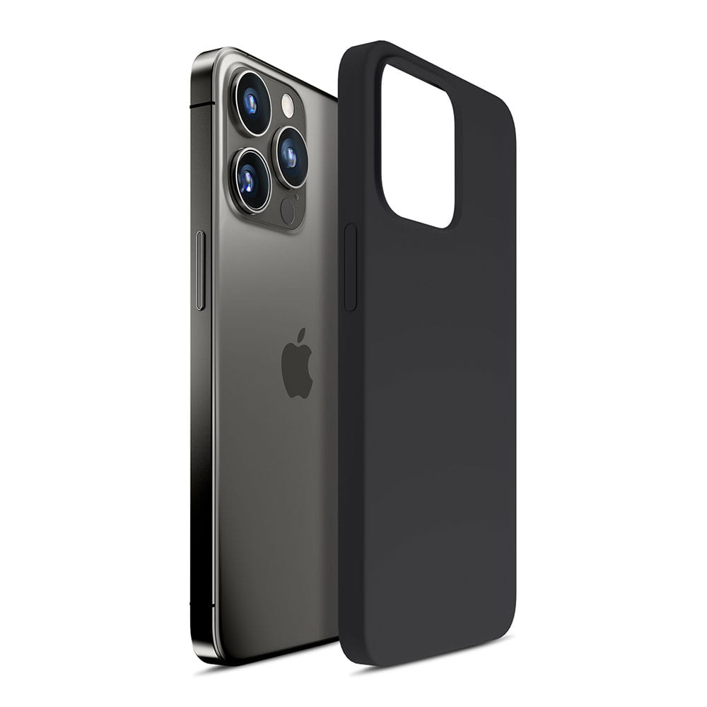 Etui na iPhone 14 Pro Max - 3mk HARDY® Case Graphite