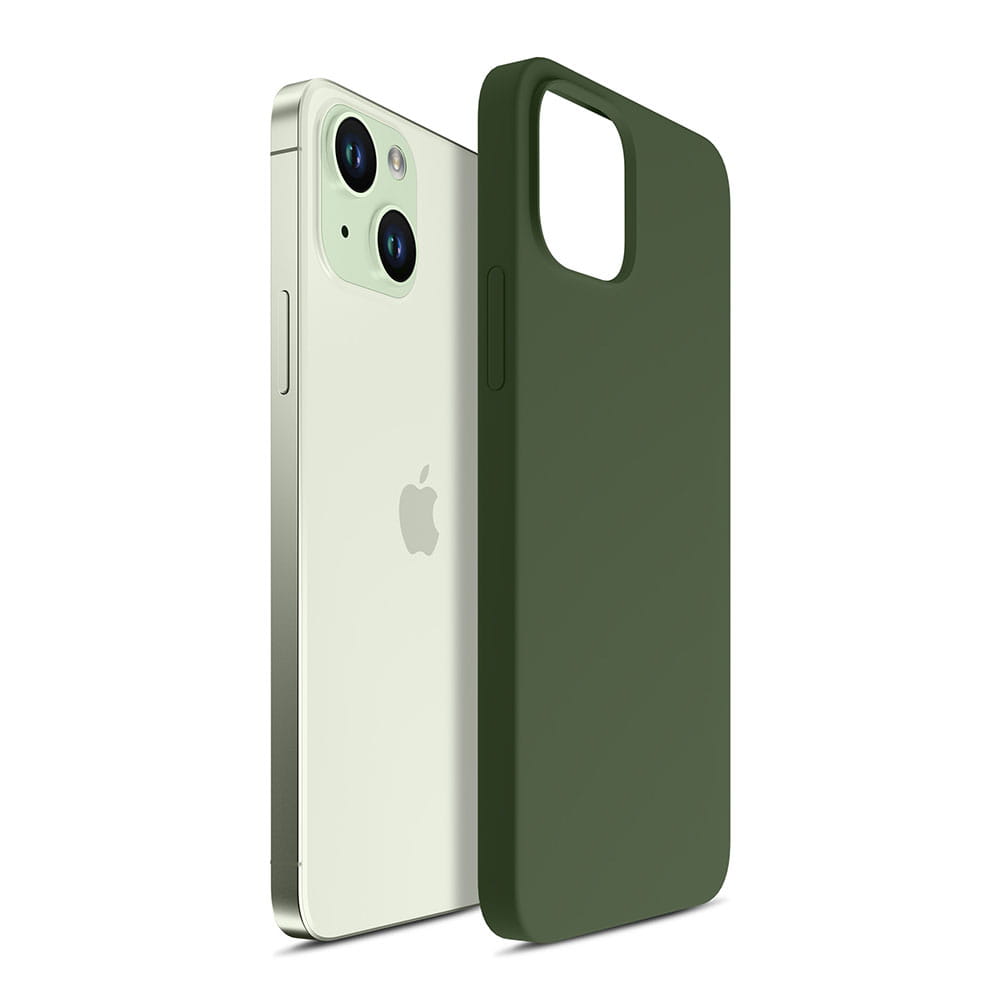 Etui na iPhone 15 Plus - 3mk HARDY® Case Alpine Green